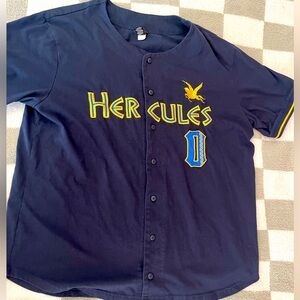 DISNEY HERCULES ZERO TO HERO BASEBALL JERSEY Boxlunch